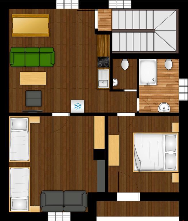 Apartment House Kongen Demanovská Dolina Pokoj fotografie